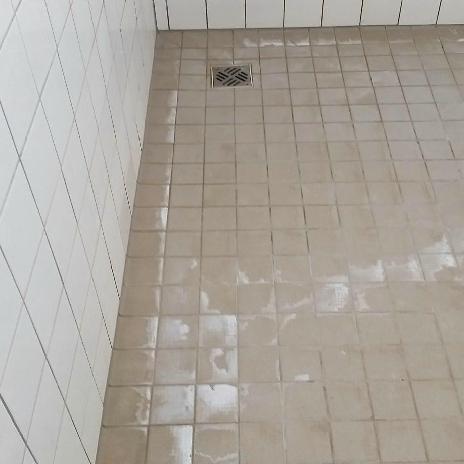 FLOORTEC | Duschen Fliesen Vorher Schleifen Reinigen Imprägnieren Spachteln